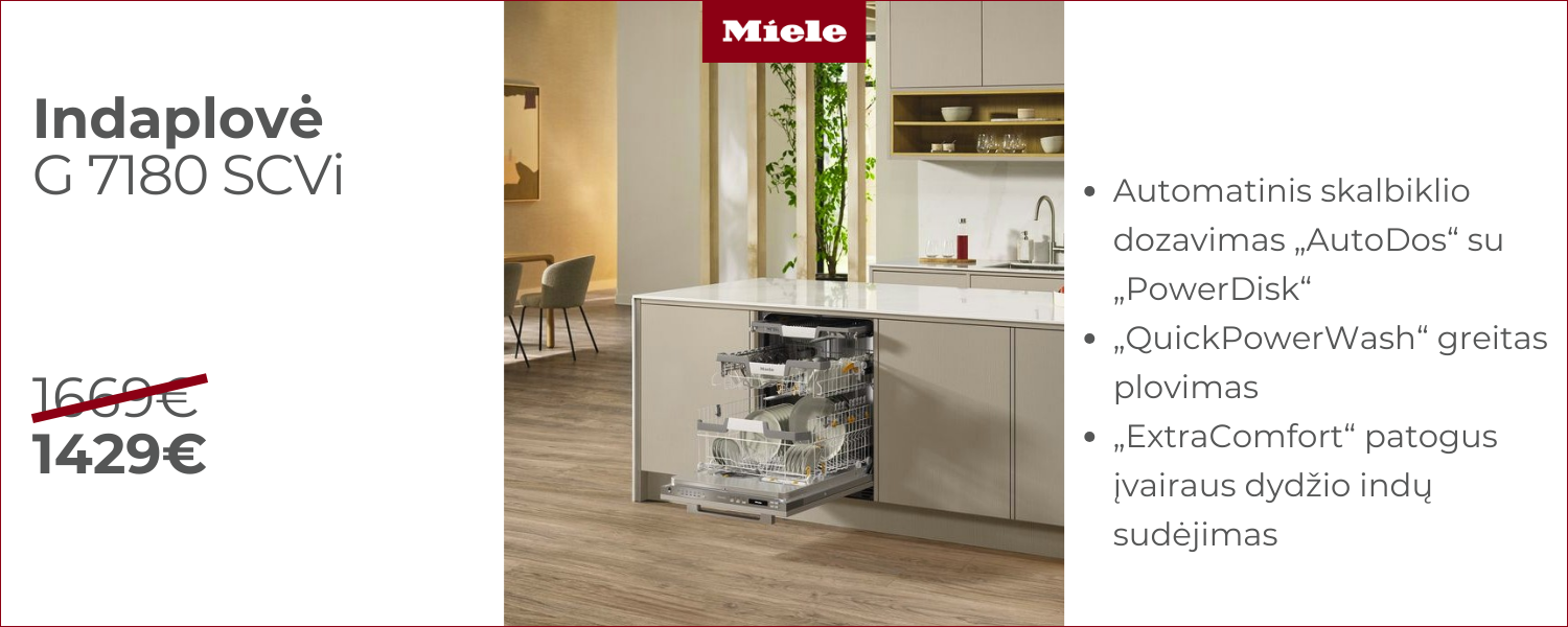 MIELE 12440220 G 7180 SCVi EDST 1500x600 CNV